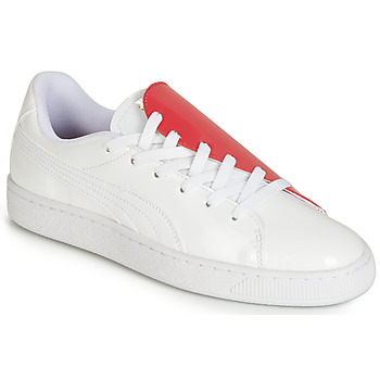 Puma Lage Sneakers  WN BASKET CRUSH.WH-HIBISCU