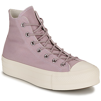 Converse Hoge Sneakers  CHUCK TAYLOR ALL STAR LIFT PLATFORM SUMMER UTILITY-LUCID LILAC/V