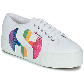 Superga Lage Sneakers  2790-COTWPRINTEDLOGOGLITTER