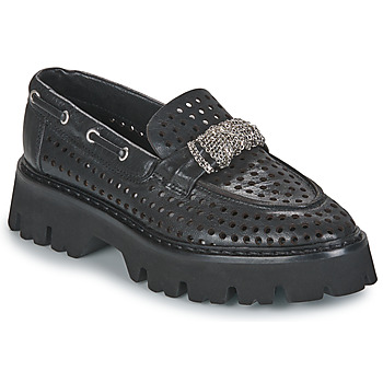 Fru.it Mocassins  8152-999-ANFIBIO-NERO-NIKEL