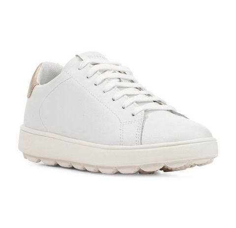 Geox Sneakers D SPHERICA ECUB-1 A met profielzool, vrijetijdsschoen, halfhoge schoen, veterschoen