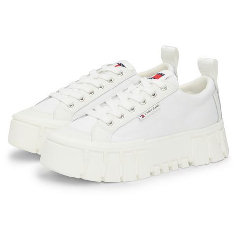 TOMMY JEANS Plateausneakers TJW VULC FLATFORM LC MIX MEDIA