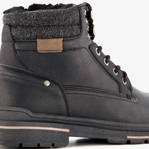 Blue Box heren veterboots zwart