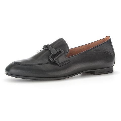 Gabor Instappers Loafer, halfschoen met leren binnenzool