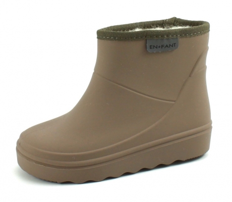 Stoute-schoenen.nl Enfant Thermo boot short Taupe ENF28