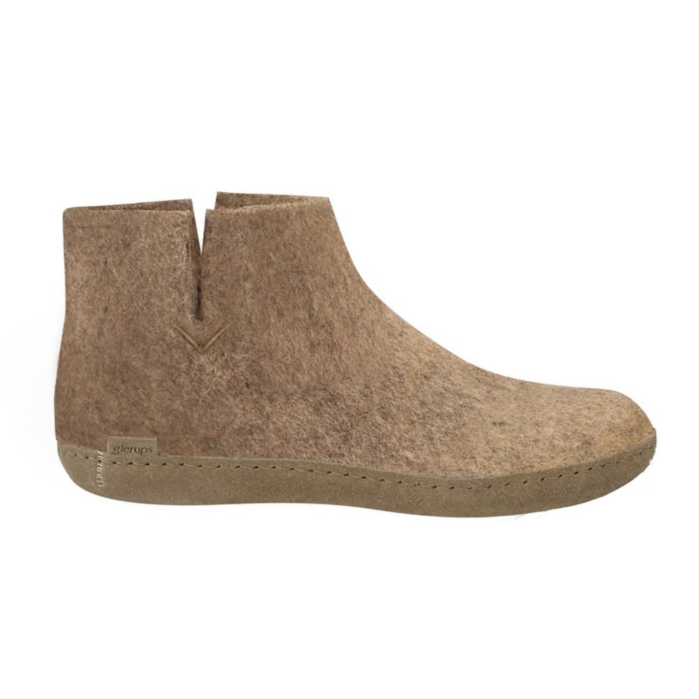 Glerups Low boot leather sole g 12-sand