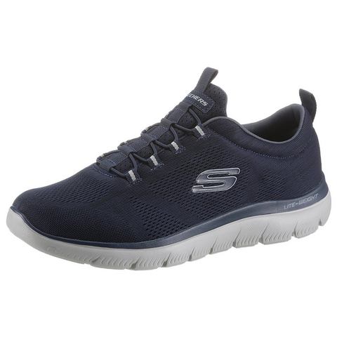 Skechers Slip-on sneakers Summits Vrijetijdsschoen, slipper, comfort schoen met elastiek om in te stappen