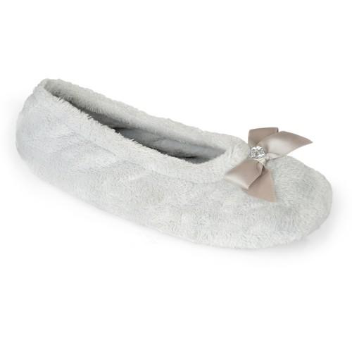 Generic Dames/dames velours balletpantoffels