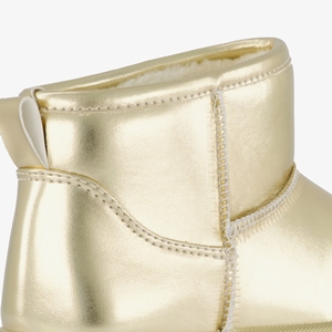 Blue Box gevoerde meisjes boots metallic goud