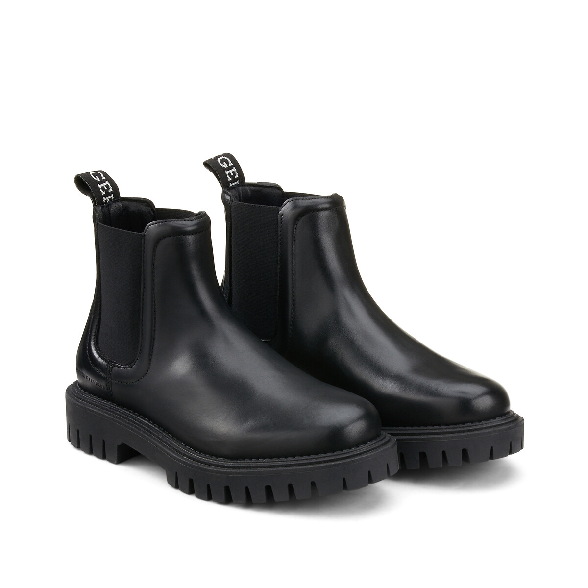 Tommy hilfiger Boots chelsea in leer, chunky