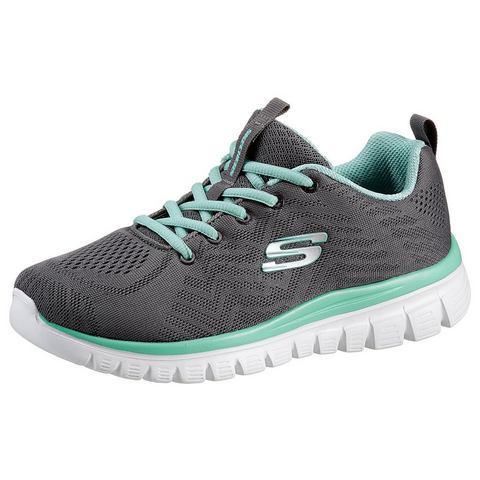 Skechers Sneakers Graceful - Get Connected in schoenwijdte g (wijd), vrijetijdsschoen, halfschoen, veterschoen