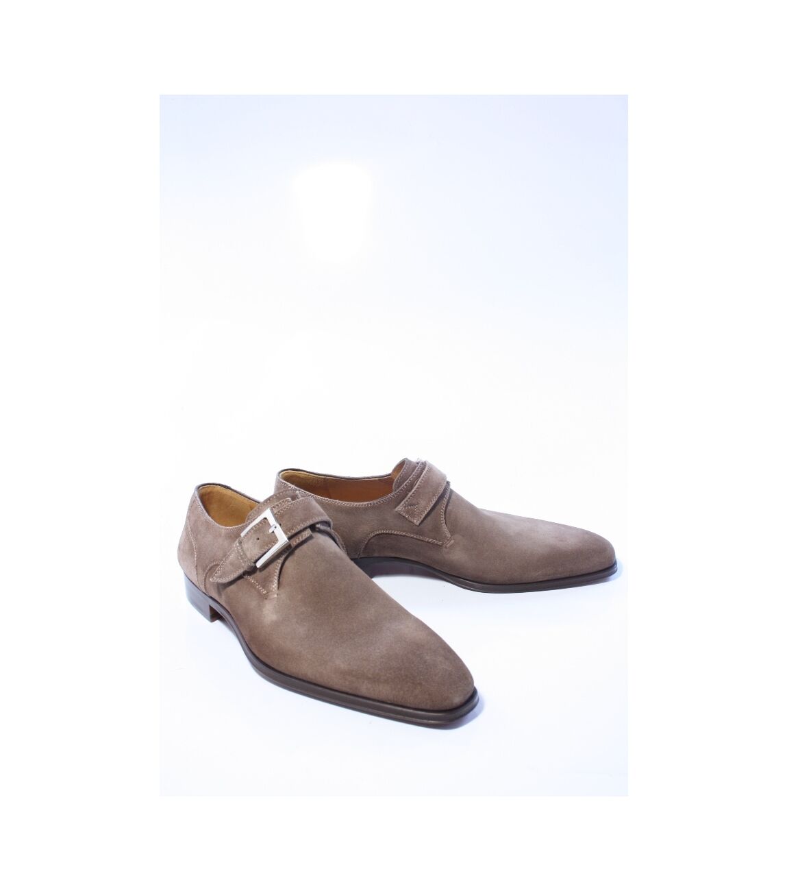 Magnanni Heren gespschoenen taupe 39.5