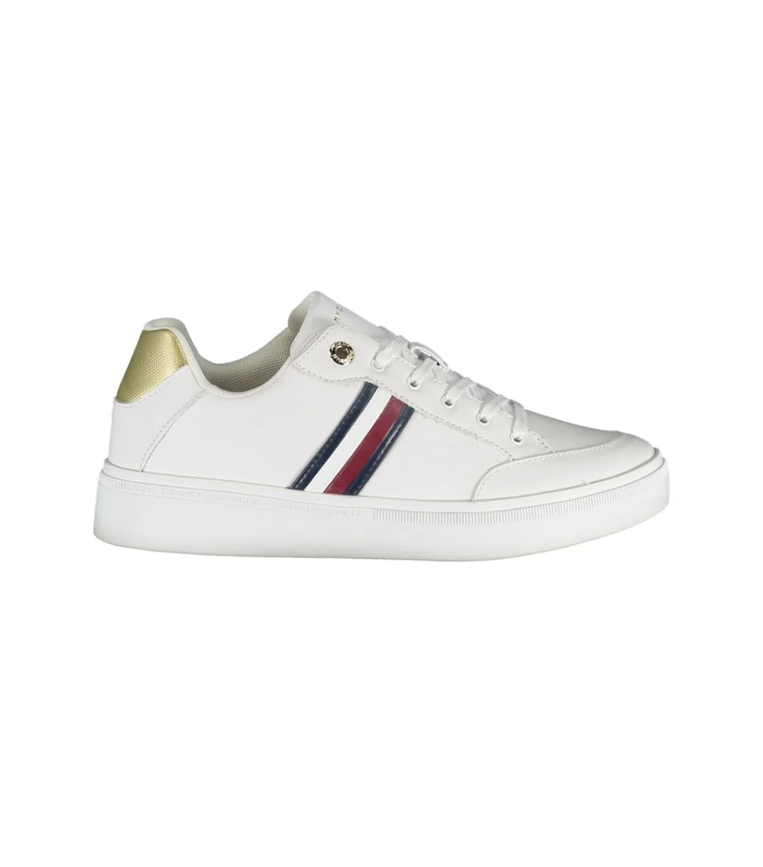 Tommy Hilfiger Slanke te sneakers met milieuvriendelijke twist