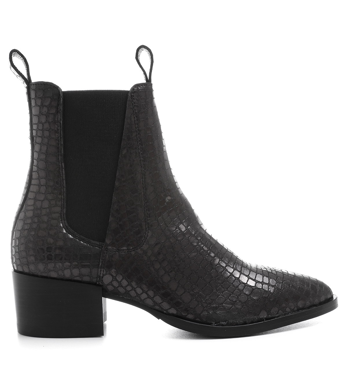 VIA VAI  Rose Andrew laarzen zwart Zwart Leer Chelsea boots Dames