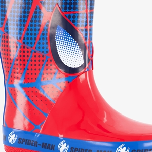 Spider-Man kinder regenlaarzen blauw rood