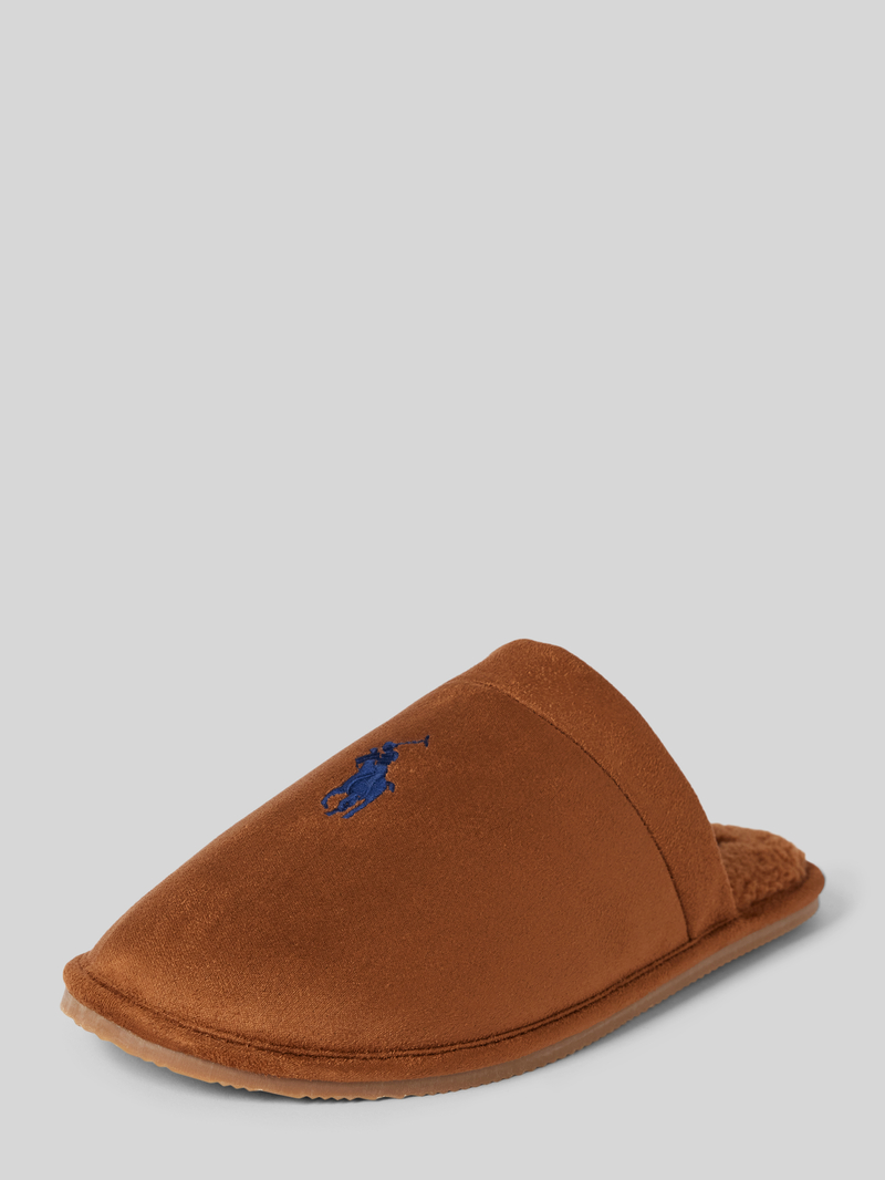 Polo Ralph Lauren Slippers met logostitching, model 'KLARENCE'