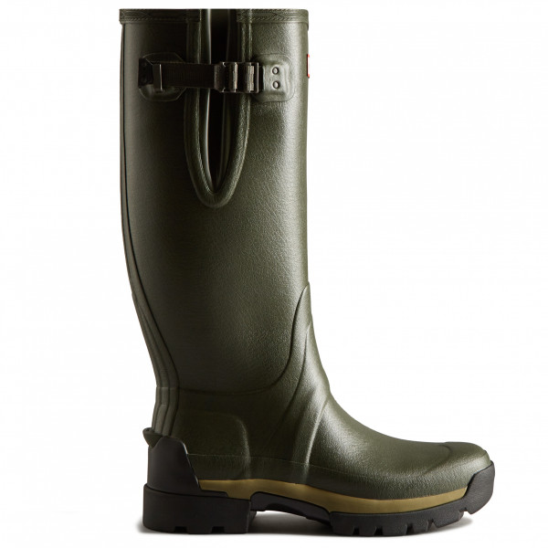 Hunter Boots  Balmoral Side Adjustable Neo Lined Tech Sole Boot - Rubberlaarzen, zwart/olijfgroen