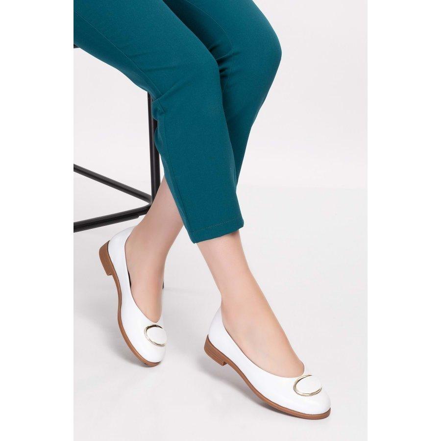 MixShoes-Women Casual platte damesschoenen van echt leer