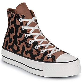 Converse Hoge Sneakers  CHUCK TAYLOR ALL STAR LIFT PLATFORM LEOPARD REMIX