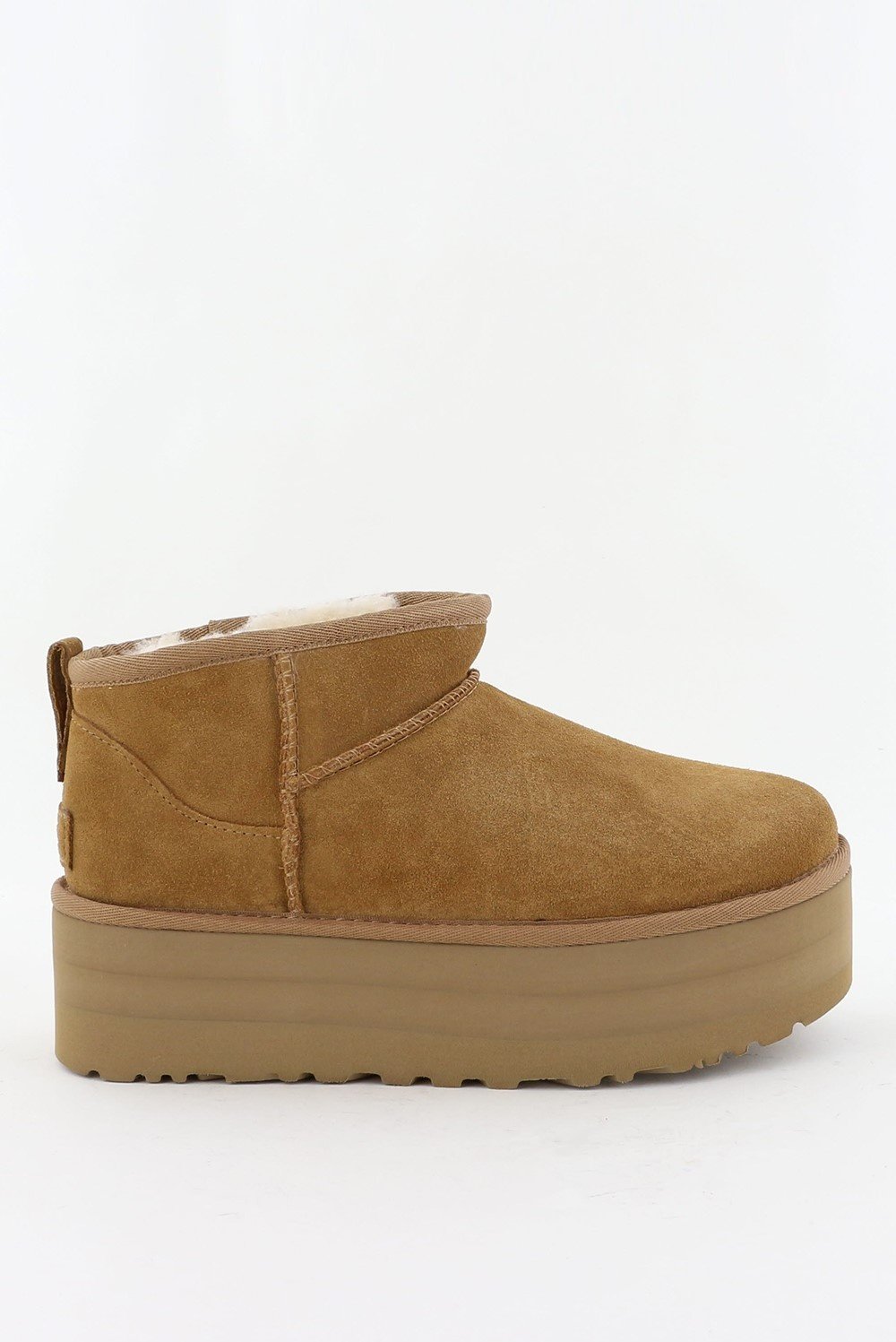 UGG enkellaarsjes Classic Ultra Mini Platform 1135092 chesnut