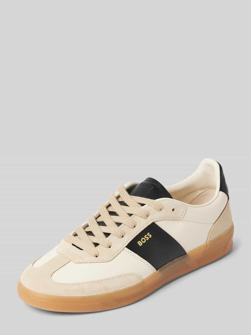 Boss Sneakers met labelprint, model 'Brenta'