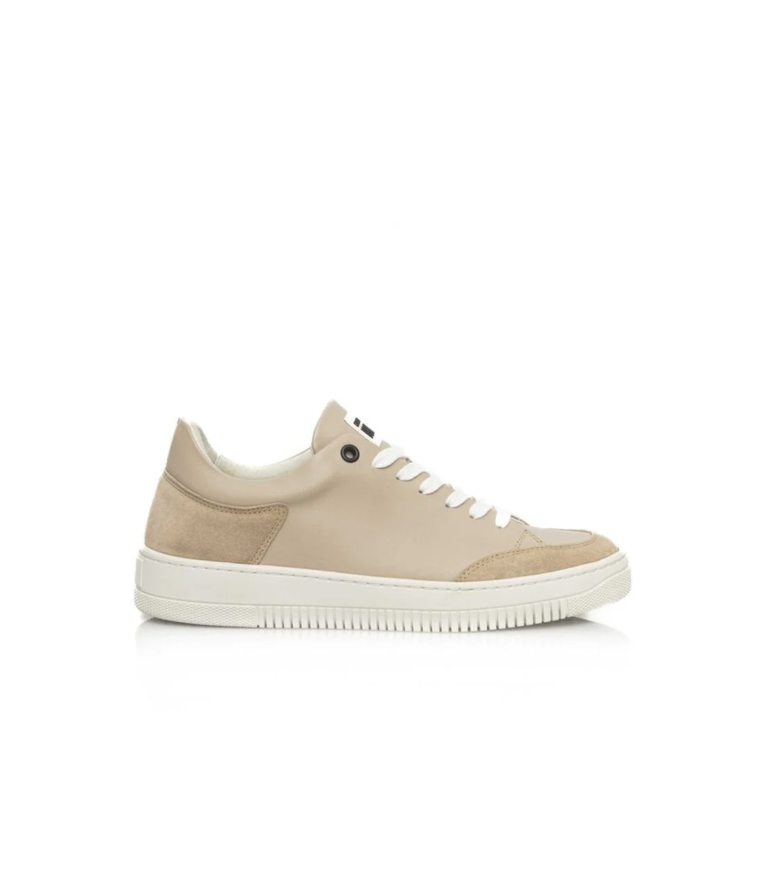 Cerruti 1881 Leren sneakers voor dames met platform