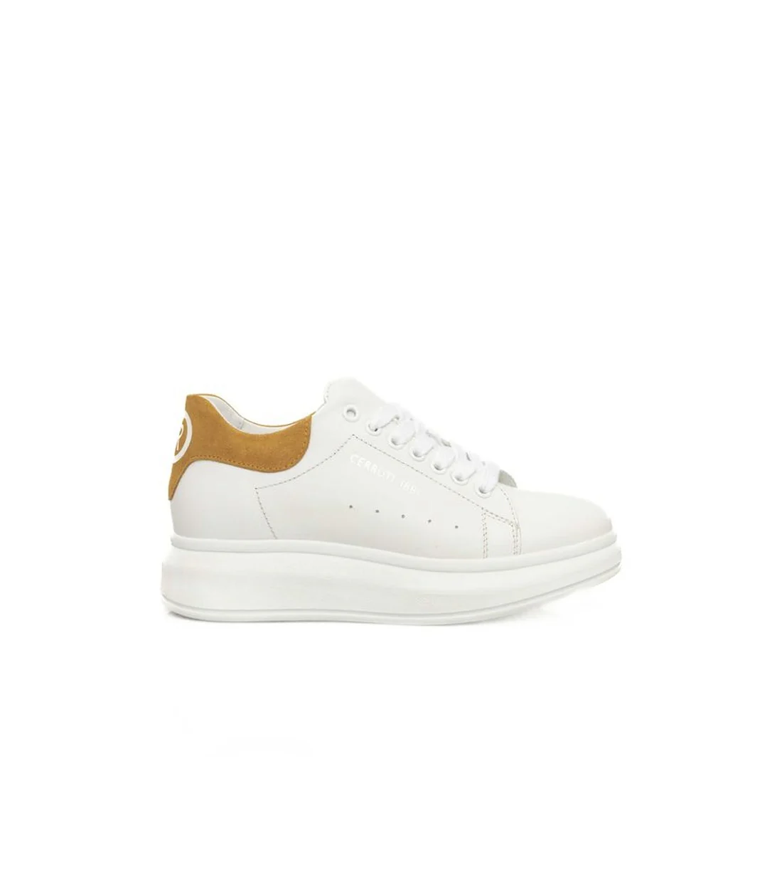 Cerruti 1881 Te leren dames sneakers met platform