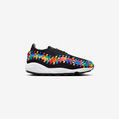 Nike Air Footscape Woven Dames, Black