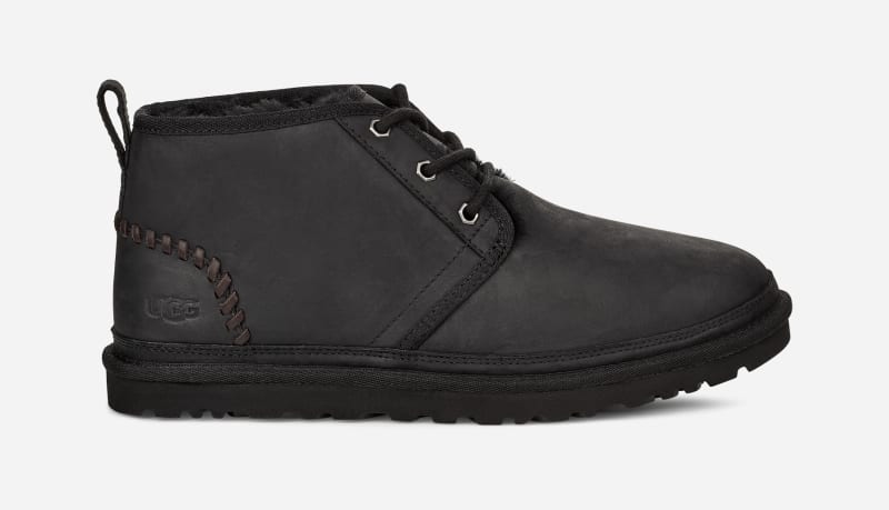 Ugg Neumel Deco-laars voor heren  in Black  Leder