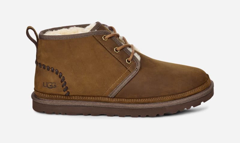 Ugg Neumel Deco-laars voor heren  in Brown  Leder