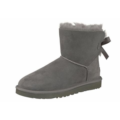 UGG Boots zonder sluiting Mini Bailey Bow 2 instaplaarzen, winterlaarzen, snowboots met decoratieve strik