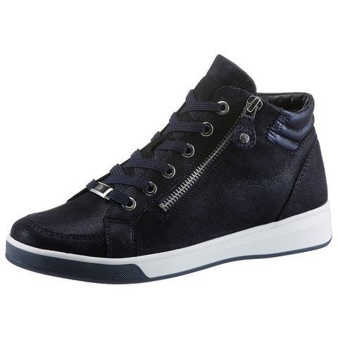 Ara Veterschoenen Rome sleehak, high top-sneaker, vrijetijdsschoen met rits