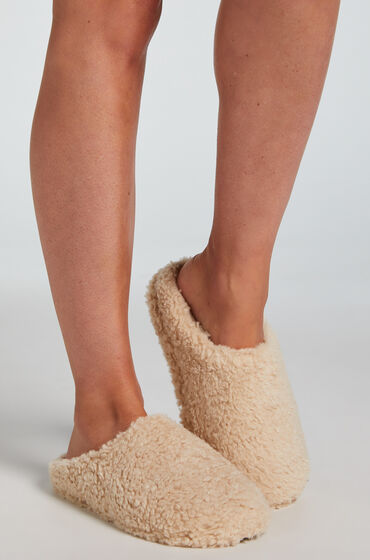 Hunkemöller Teddy slippers Beige