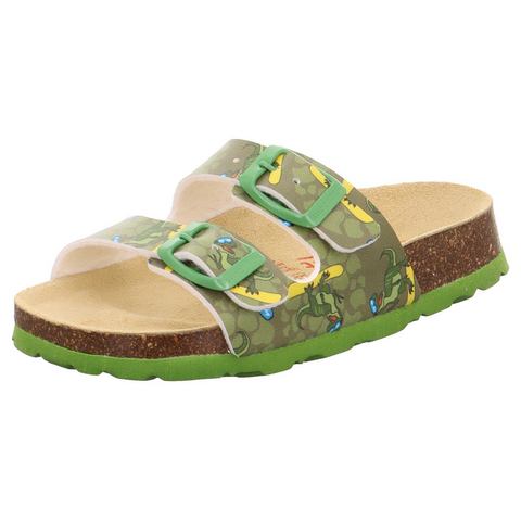 Superfit Slippers FUSSBETTPANTOFFEL WMS: middel voetbedpantoffel, pantoffel met verstelbare gespsluiting