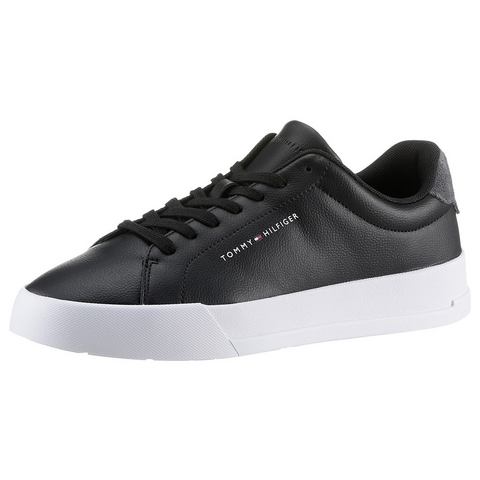 Tommy Hilfiger Plateausneakers TH COURT LEATHER GRAIN ESS