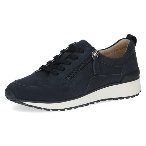 Caprice Sneakers met sleehak , vrijetijdsschoen, halfschoen, veterschoen in comfortwijdte g (= breed)