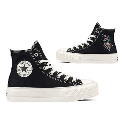 Converse Sneakers CHUCK TAYLOR ALL STAR LIFT PLATFORM EMBROIDERED CRYSTALS