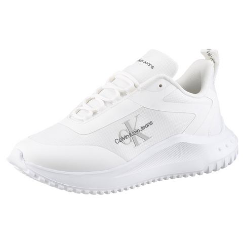 Calvin Klein Sneakers EVA RUNNER LOW LACE MIX ML WN vrijetijdsschoen, halfschoen, veterschoen met lichte loopzool