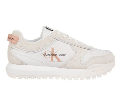 Calvin Klein Sneakers TOOTHY RUNNER IRREGULAR LINES W met zijlogo, vrijetijdsschoen, halve schoen, veterschoen