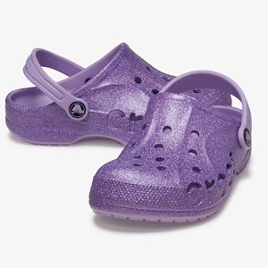 Crocs Baya Clog kinder klompen paars glitter