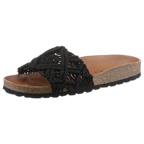 VERBENAS Pantoffels Raga Roda zomerschoen, slippers, huisschoen in gehaakte look