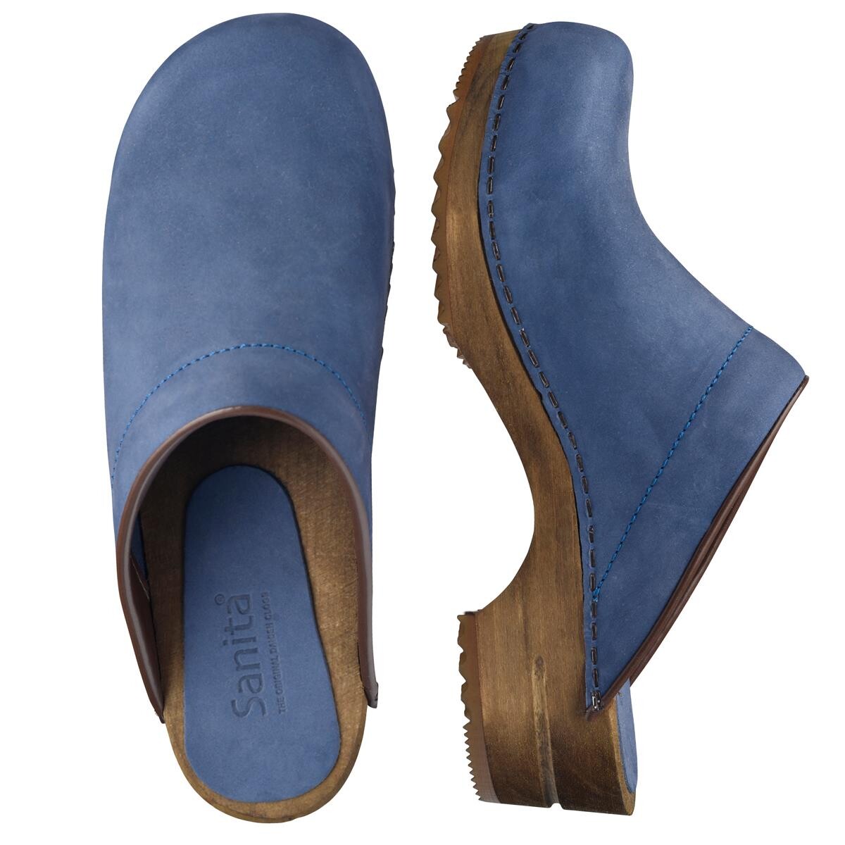 Sanita Chrissy Clogs W Blue