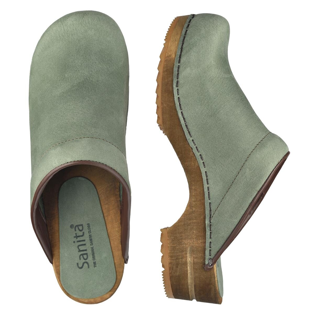 Sanita Chrissy Clogs W Green