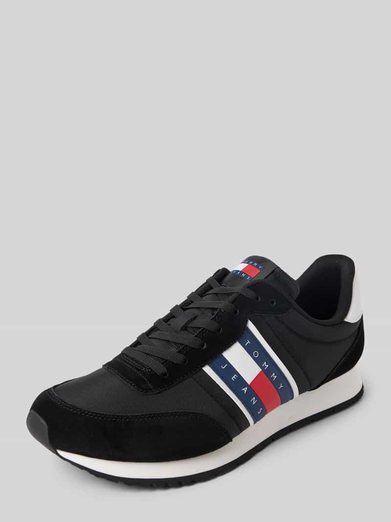 Tommy Jeans Sneakers van leermix, model 'RUNNER'