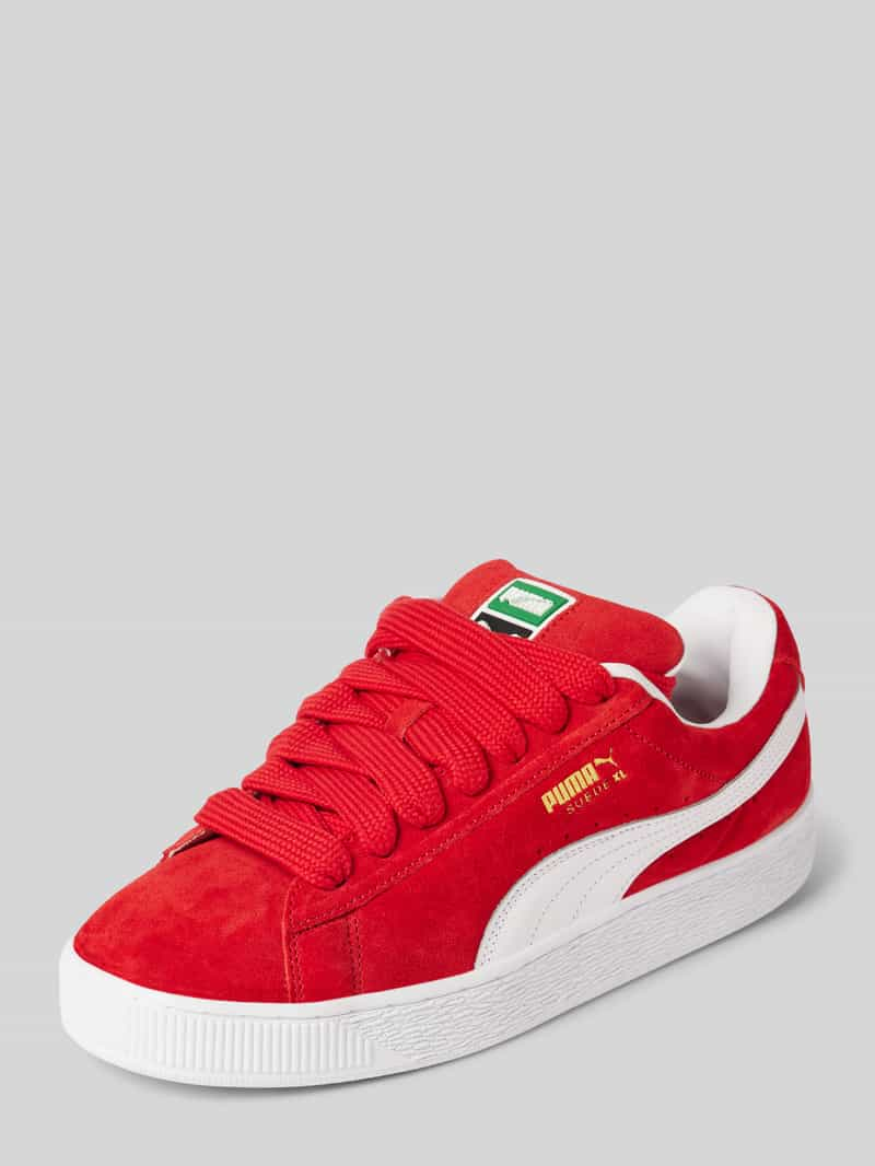 Puma Sneakers met labeldetails, model 'Suede'