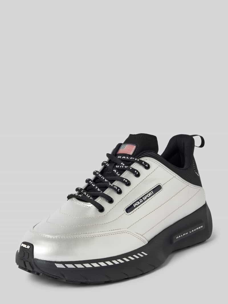 Polo Sport Leren sneakers in metallic