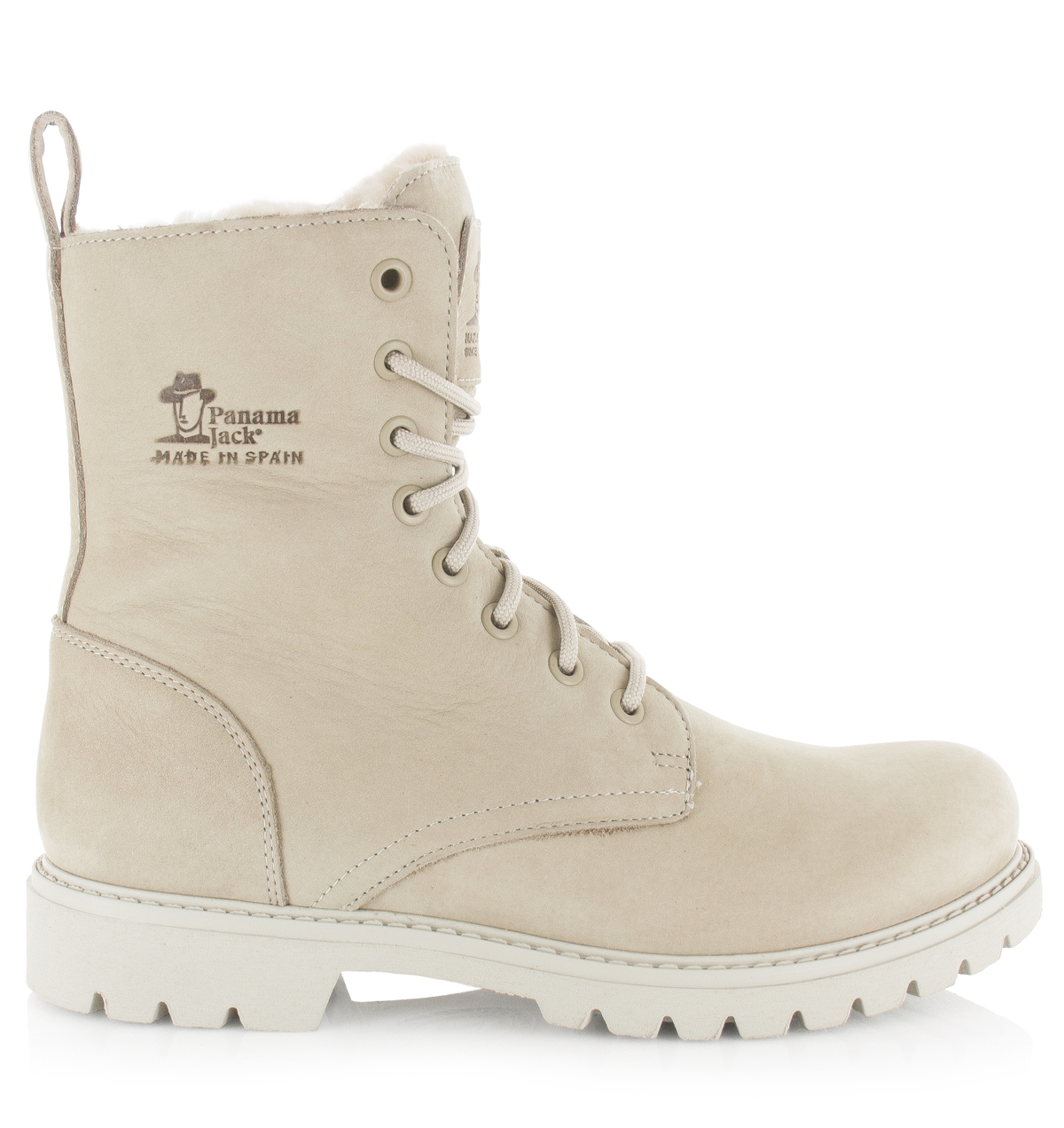 PANAMA JACK Frisia B8 Beige Nubuck Veterboots Dames