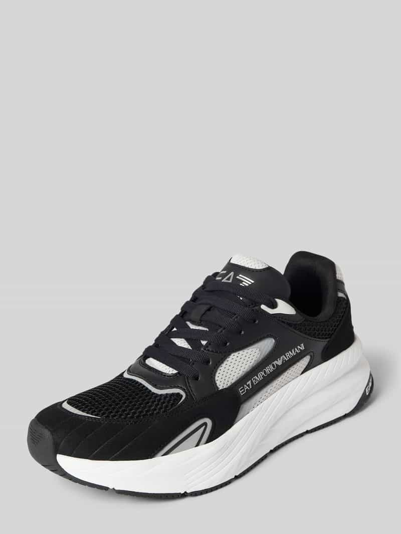 EA7 Emporio Armani Sneakers met vetersluiting