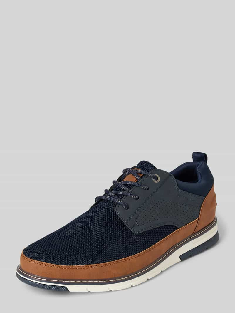 Tom Tailor Derby schoenen met labeldetail