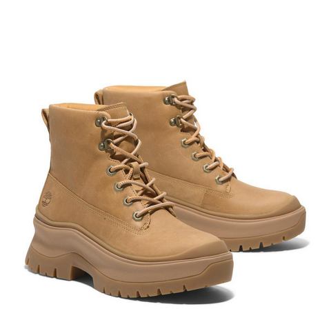 Timberland Veterlaarsjes ROXIE LANE MID LACE UP BOOT Winterschoenen, winterlaarzen, veterschoenen, winterlaarzen